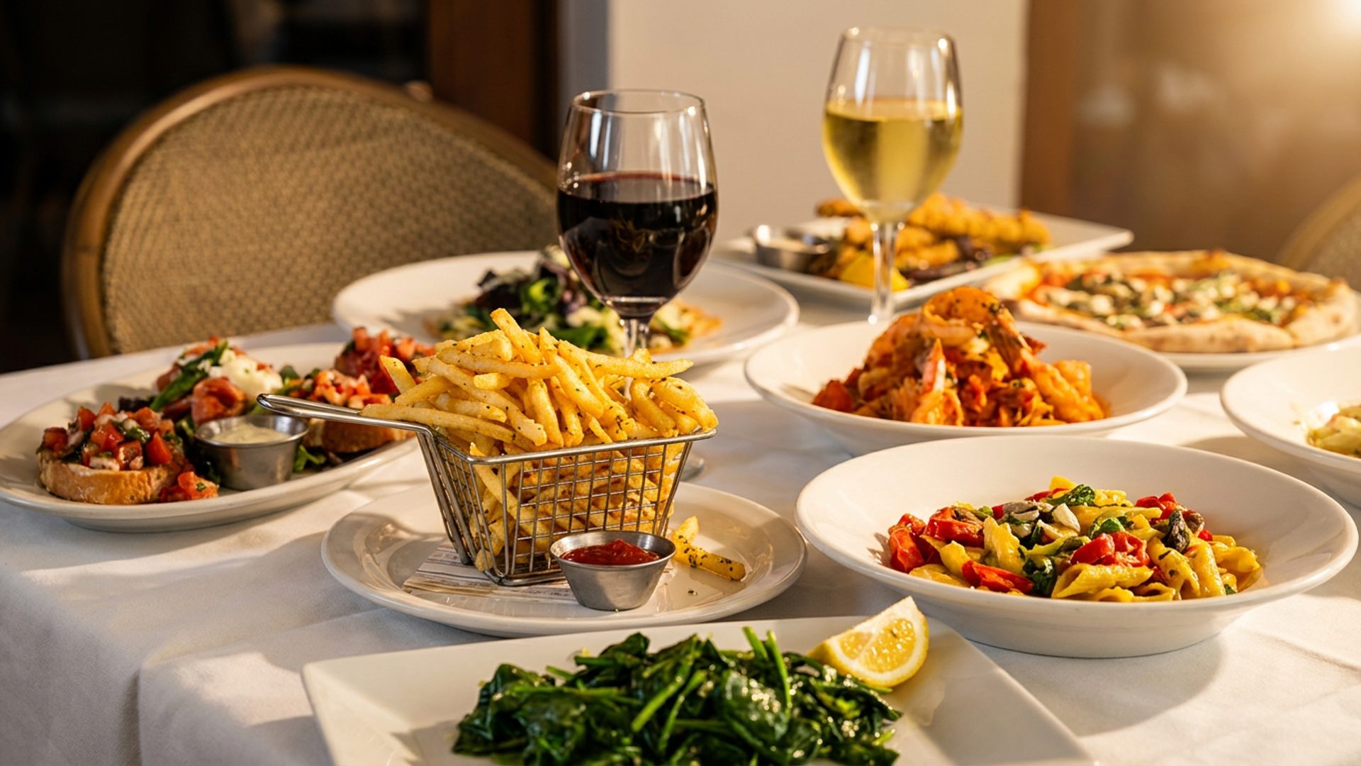 Wine dinners with celebrated producers