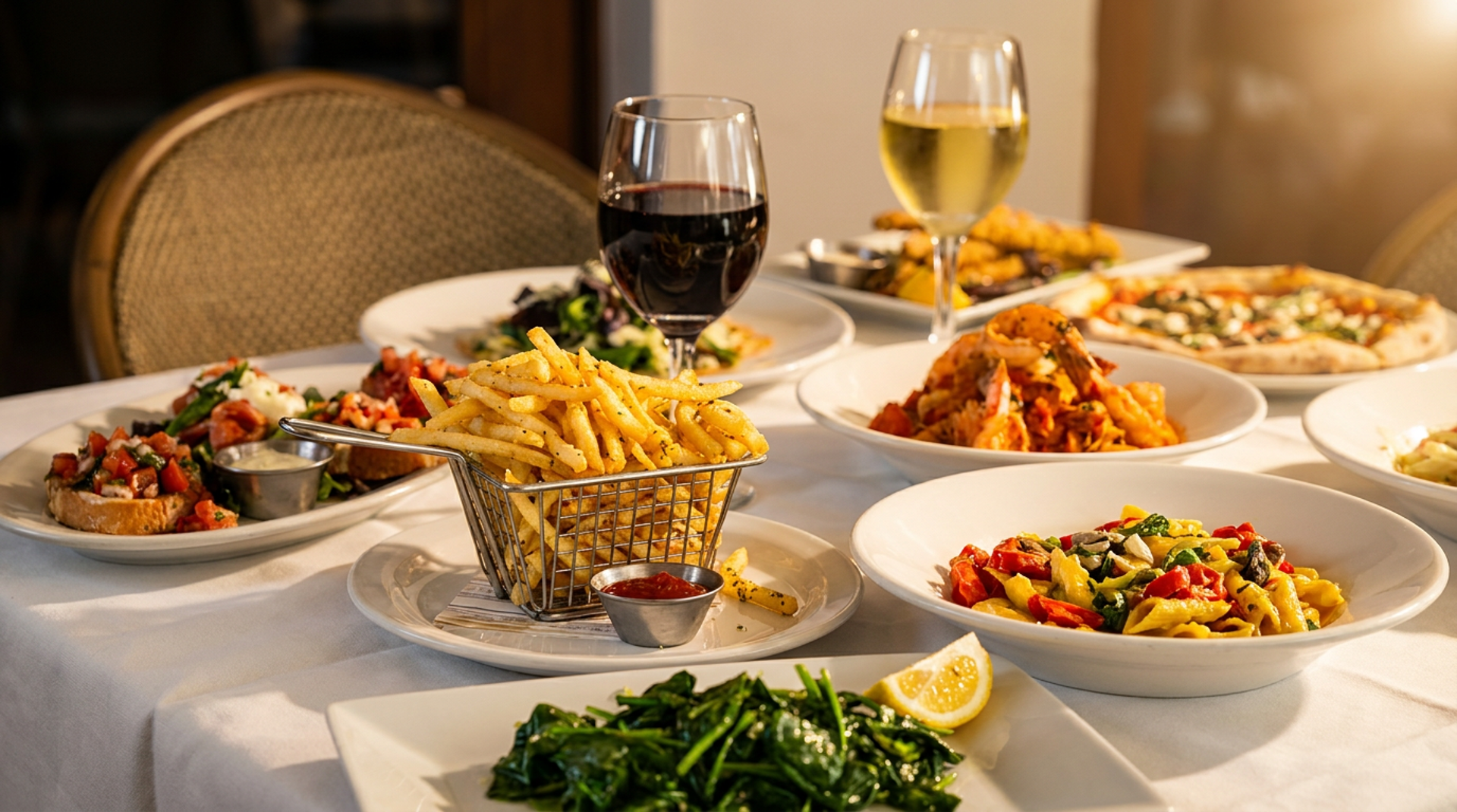 Wine dinners with celebrated producers