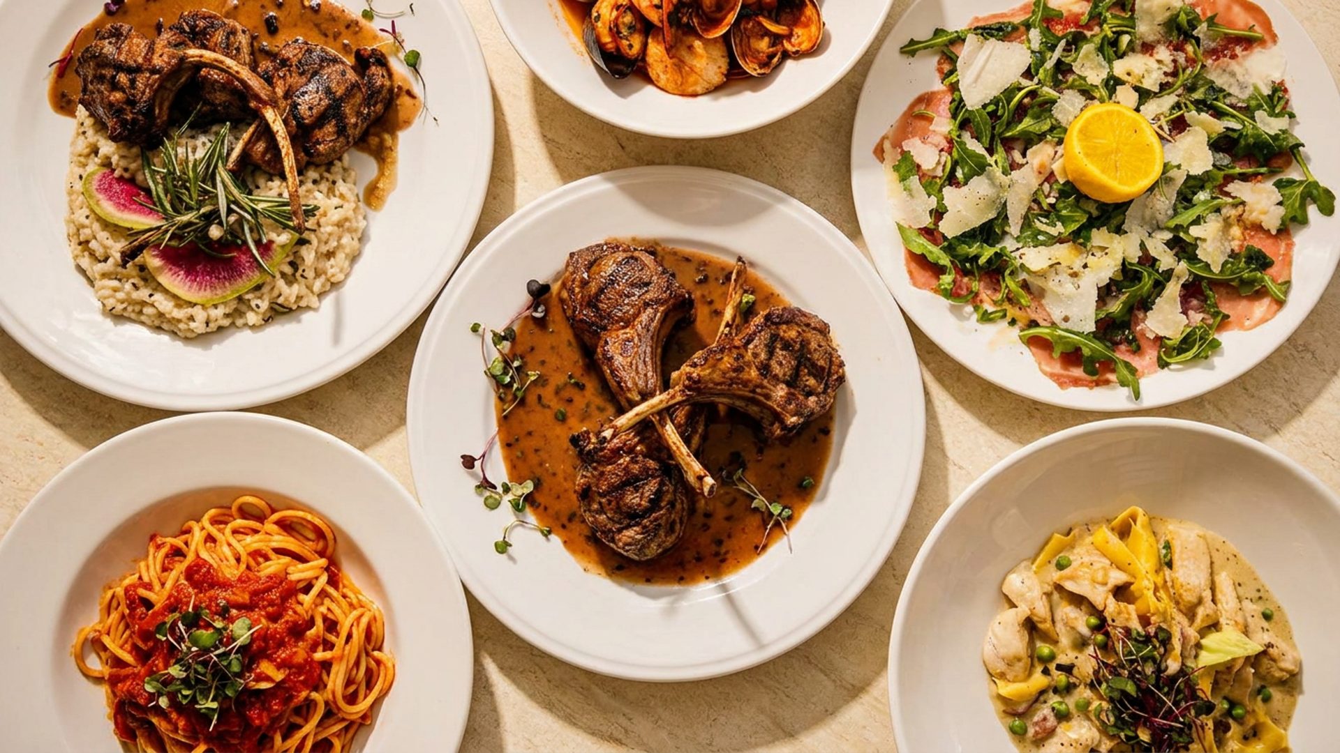 The food on the plate